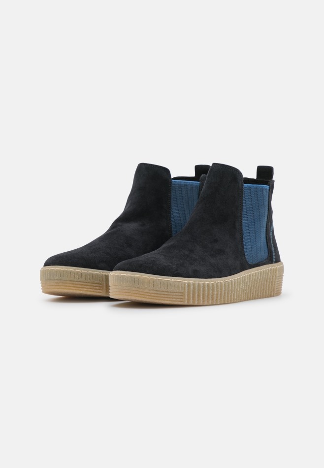 Bottines Plateforme Pacifique/bleu/nature Gabor | Exclusif